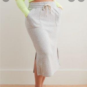 Aerie Sunday Soft Midi Skirt